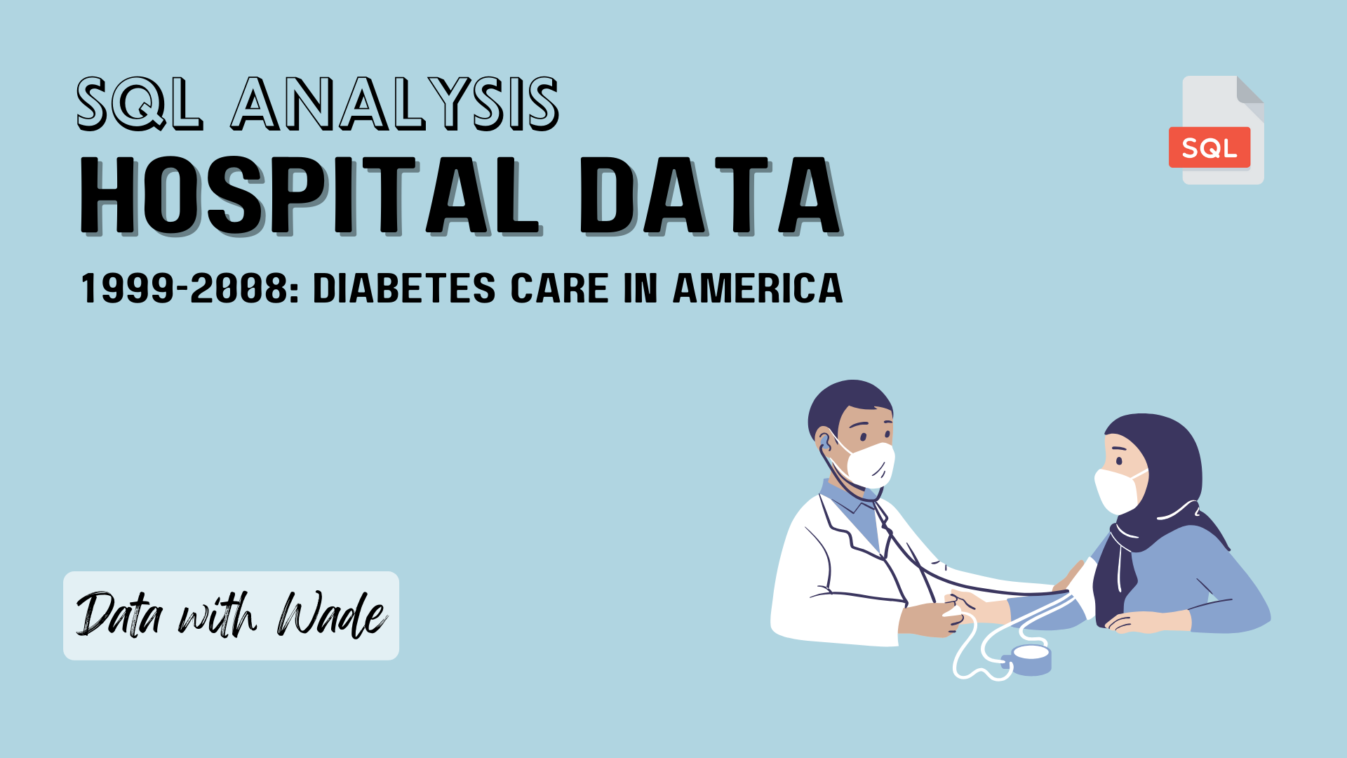 analyzing hospital data - data with wade