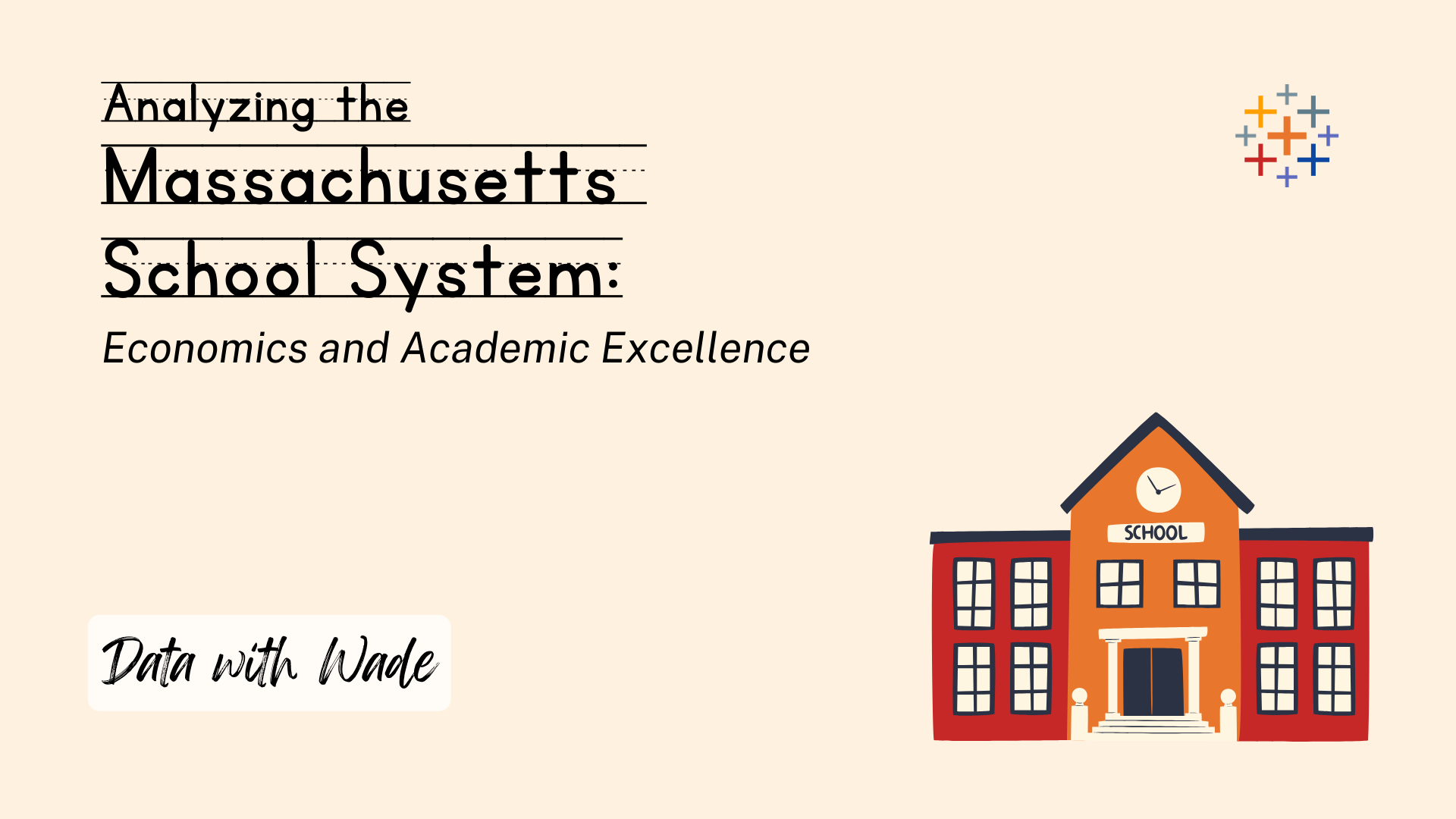 analyzing massachusetts schools - data with wade